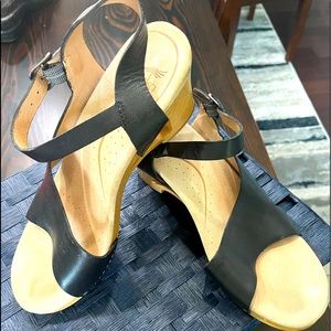Dansko sandals with cut-out heel- size 41